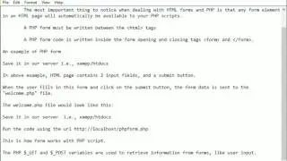 PHP Complete Form Handling Example .