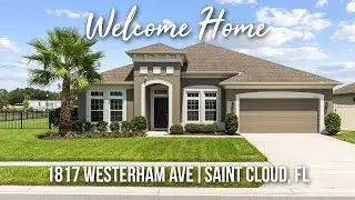 Homes for Sale in St Cloud Florida | Pond View Home For Sale At 1817 Westerham Ave St Cloud FL 34771