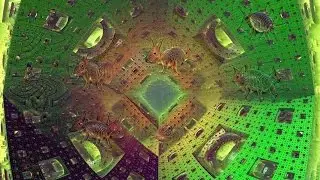 Chaos Theory VR tests | Fractal | Deep Dream | Pixelsorted | 360&deg; video