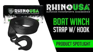 Rhino USA Boat Trailer Winch Strap | Product Spotlight