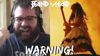 BAND-MAID / Warning! (Official Music Video) Reaction!!!