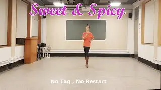 Sweet & Spicy - Line Dance (Beginner) | Demo by Karen Lee(TW)