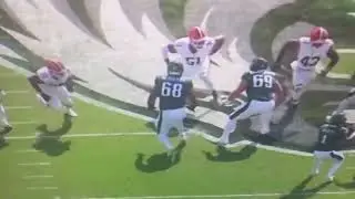 🔥 Myles Garrett&rsquo;s Toughest Opponent? Jordan Mailata Earns DPOY&rsquo;s Respect! 💪 #BaldysBreakdowns