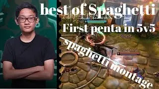 Best of Spaghetti | first ever penta in 5v5!!!! | Spaghetti montage | vainglory montage