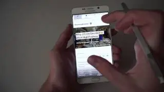 Samsung Galaxy Note 5 S Pen walkthrough