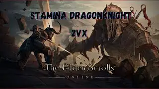 ESO - *GODMODE* STAM DK PVP BUILD - GAMEPLAY - Ascending Tides