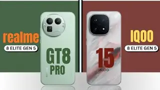 Realme GT 8 Pro vs iQOO 15 &ndash; Fastest Gaming Phone 2025? 😱