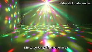 Fog Machine 600w Disco Led Colorful Smoke Machine Remote Control Party Lighting
