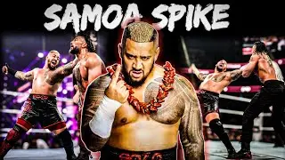 WWE Solo Sikoa Samoa Spike Compilation 2024