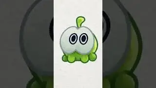 Om Nom Drawing For Kids 😍 #shorts #omnom #drawing