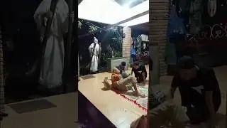 PRANK POCONG APES #shorts #prank #fyp #art #trending