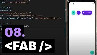 React Native Material | 08. Floating Action Button (FAB)