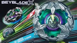 COUNTER DEFENSE! NEW Lance Knight 4-80HN Starter Hasbro Beyblade X Unboxing Review