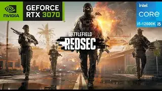 BATTLEFIELD 6 REDSEC [2K] Gameplay - RTX 3070 | i5 12600K DDR5 | Max Setting Preset