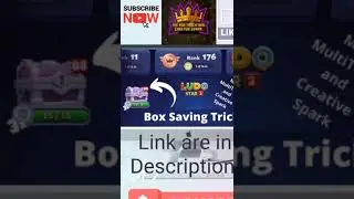 Box Save Trick Ludo Star 2..  Subscribe now