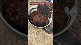 2 minutes Chocolate 🍫 mug cake in microwave 🧁 #mugcake #instantcake