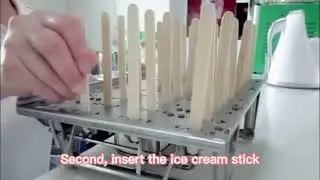 Popsicle making machine