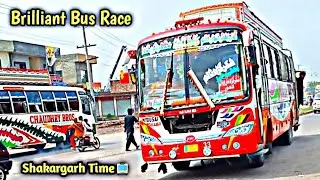 Shalimar 176🚍Bus V/S Faisal Gujjar 🚀 !!PK Highway Race 🛣️