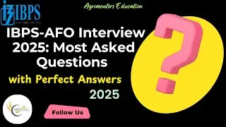 IBPS AFO Interview Preparation: Real Questions & Expert Answers