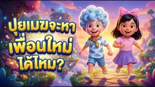 ปุยเมฆผจญภัยในสวนรุ้งกับเพื่อนใหม่ | นิทานเด็ก Animation 3D สนุกๆ