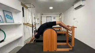 Ladder Barrel Pilates : round back