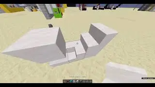 MINECRAFT REDSTONE SIMPLE EXPANDEBLE POPUP HIDDEN STAIRS TUTORIAL