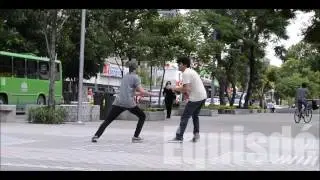 Buscando pelear con la gente BROMA! | Equisde