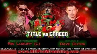 Title vs Career - Rik Luxury (c) vs 