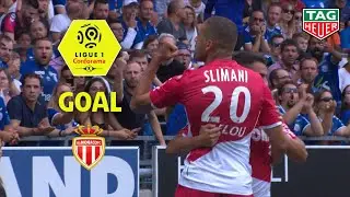 Goal Islam SLIMANI (11') / RC Strasbourg Alsace - AS Monaco (2-2) (RCSA-ASM) / 2019-20