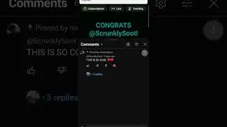 CONGRATS @ScrunklySoot YOU ARE NOW A STANDARD MODERATOR AND AN APPROVED USER!!!👏👏👏 #Shorts