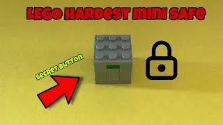 Mini LEGO Safe with a SECRET BUTTON!