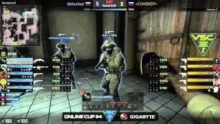 VSCL G1 ONLINE CUP Uninvited vs cumshot @de_dust2 #GebZ1k