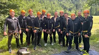 Canyoning in Bled.