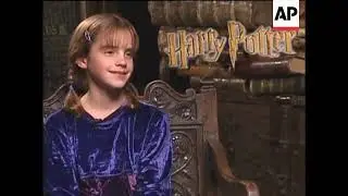 Emma Watson Interview for the Release of Harry Potter and the Philosopher&rsquo;s Stone #1