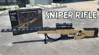 Создаём рабочую снайперскую винтовку&hellip; из кирпичиков?! 🔧🔫 (Набор снайпера CaDA)