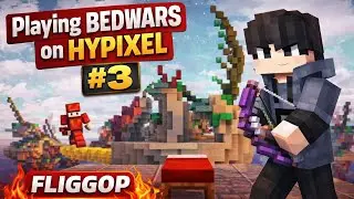 Playing Bedwars in Hypixel Once Again! ⚔️ | Part #3 | FliggOP