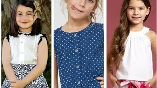 Latest easy to make kids tops dress design collection 2021/বাচ্চাদের টপ্স ডিজাইন  /short tops design