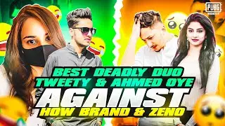 Tweety And Ahmed 2vs2 Tdm | Best Duo | Pubg Mobile | TWEETYXZEUS
