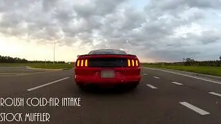 J's 3.7L 2017 Mustang Build - Roush CAI + Muffler Delete