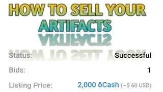 OVERLINE NETWORK : HOW TO AUCTION YOUR ARTIFACTS FOR SALE.