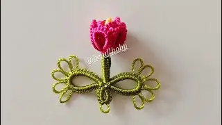 Mekik oyası gül yapılışı (üç boyutlu gül)