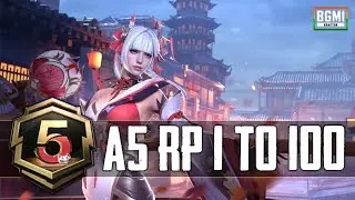 🔴 Maxing Out A5 Royal Pass 😍 & Free Upgrade Pan Skin Bgmi New royal pass