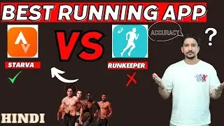 Best Running App | Starva vs RUNKEEPER Accurate | 2023 | Hindi