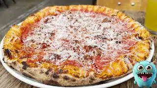 Eating Pizza In One Of The Top Foodie Areas Of Lima, Peru