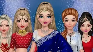 Indian wedding dressup makeup||Android gameplay||girl games||@StylishGamerr ||new game 2025