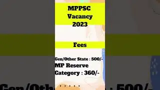 MPPSC Notification 2023 | MPPSC Assistant Professor Vacancy 2023 | @TalkStory9 #jobs #vacancy #short