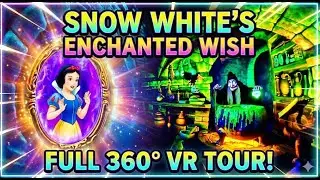 Disneyland Snow White Ride 360 VR 4k