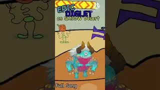 EPIC DERMIT on SM3DW Desert (SMM Islands) [My Singing Monsters] #shorts #notanimated