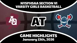 NYSPHSAA Sect. VI Varsity Girls Basketball - Aquinas at North Tonawanda (1/13/26)