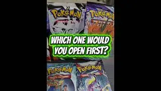 POKEMON PACK BATTLE! Which One Would You Open First? ⚔️🔥